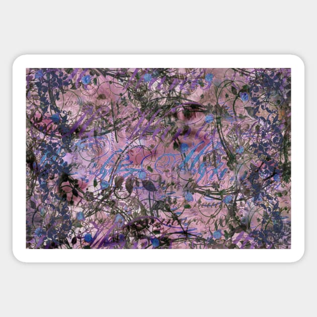 Lavender Fairy Dust Sticker by deb schlier